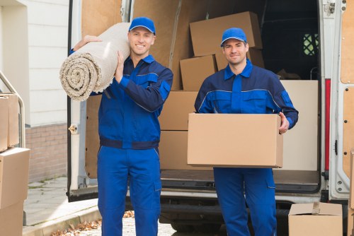Commercial furniture relocation in a South London office setting