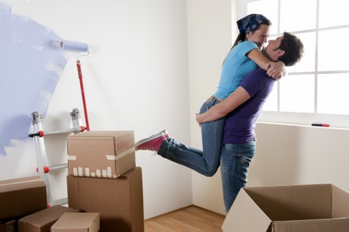 Moving day access challenges in a busy Elephant and Castle apartment block